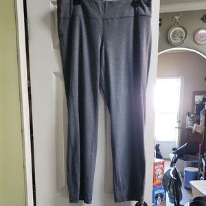 Gray Stretch Leggings